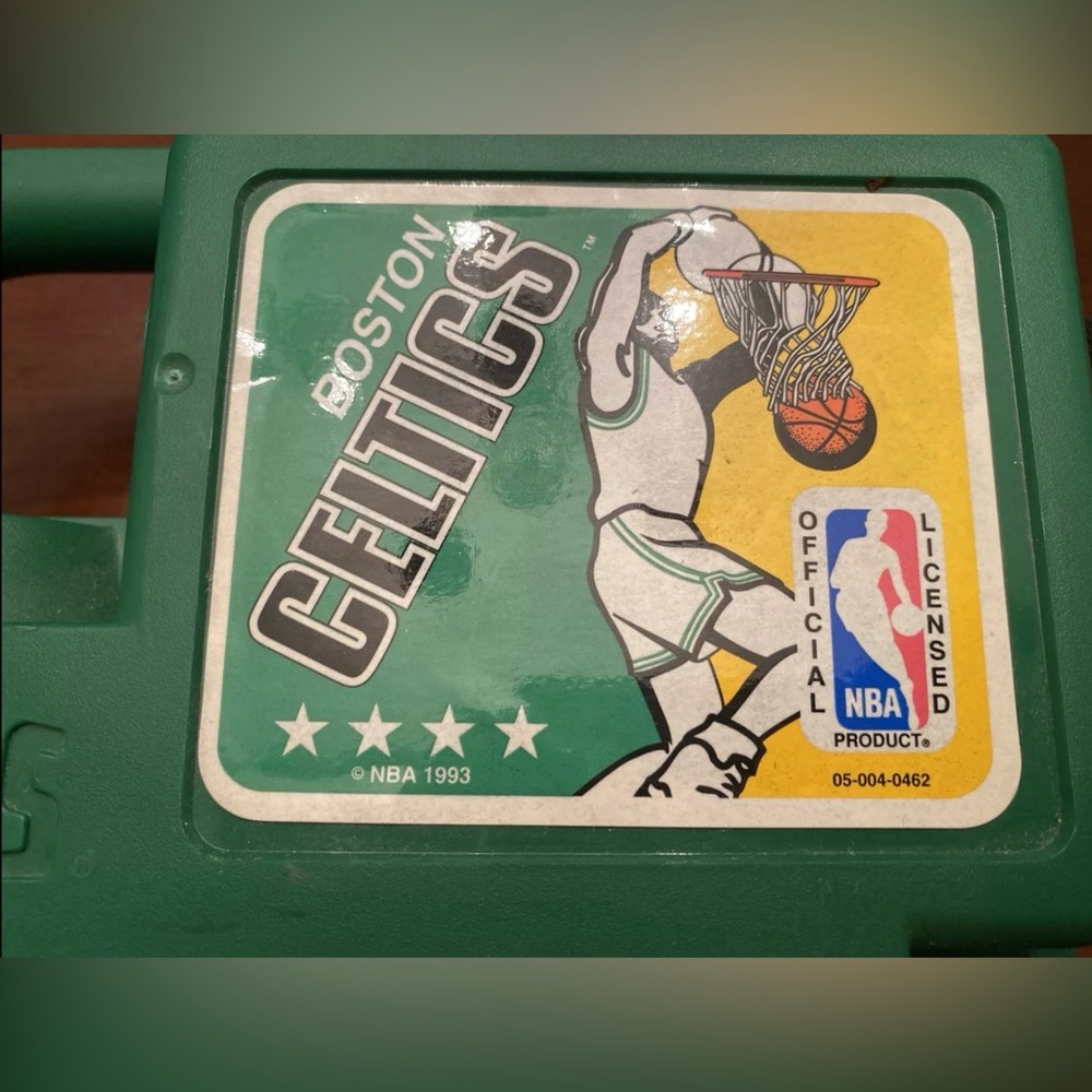 1993 Boston Celtics Thermos Reusable Lunch box System COMPLETE INSERTS Vintage